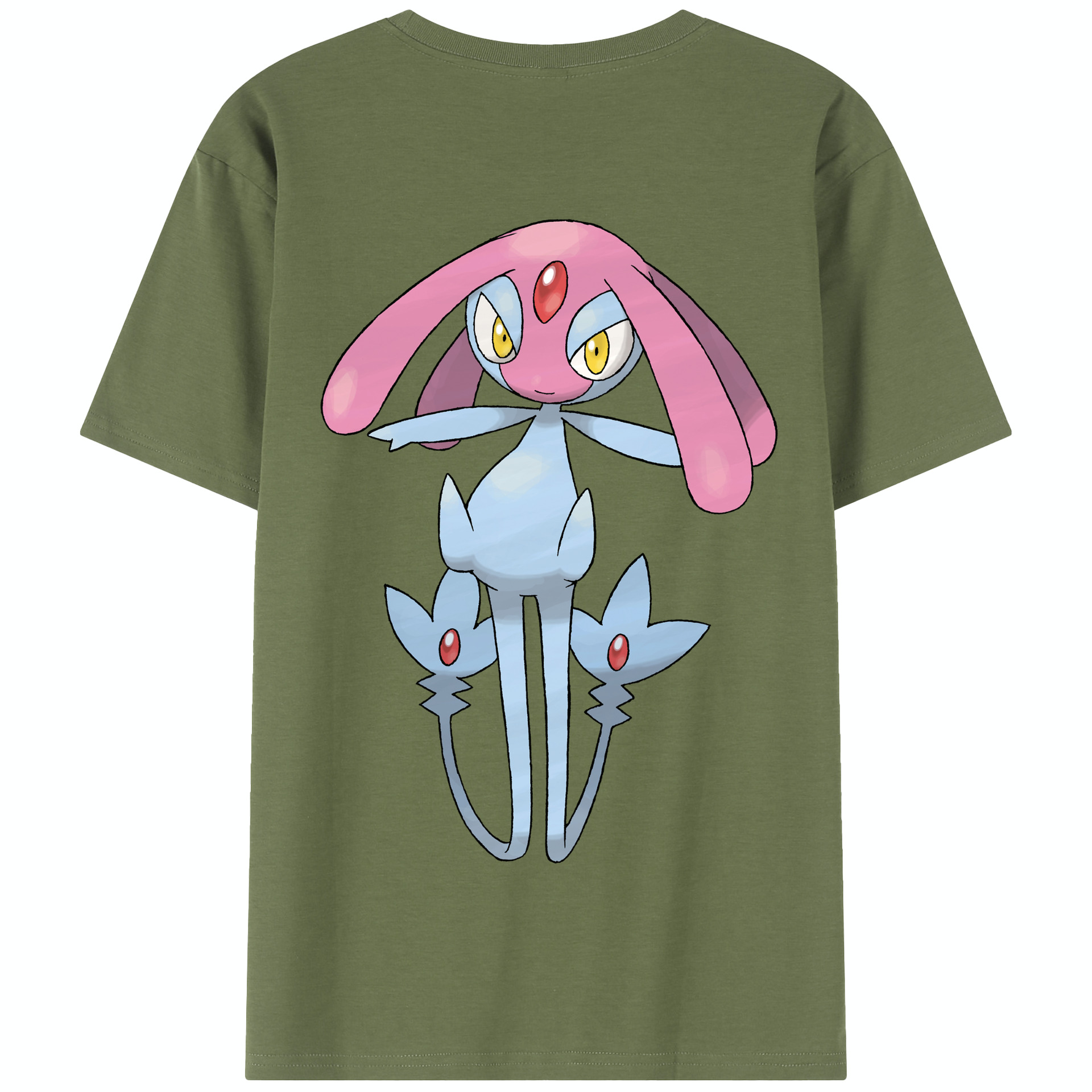 （画像用） ポケットモンスター Pokémon 綿100％半袖Tシャツ（背面プリント）